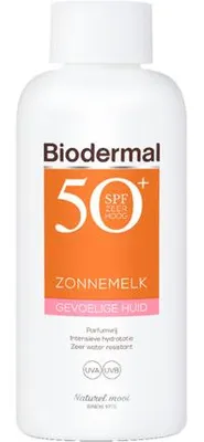 Produktbild von Biodermal Sonnencreme LSF 50+ für empfindliche Haut (200 ml)