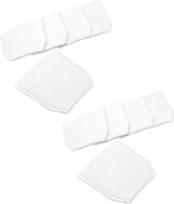 Produktbild von vhbw 10x Staubbeutel Ersatz für Makita 443060-3 für Staubsauger - 11,6cm x 10,9cm Weiß