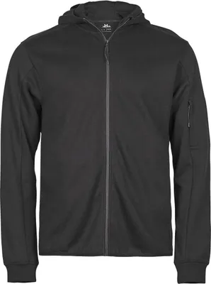 Produktbild von Tee Jays Athletic Hooded Full Zip Sweat