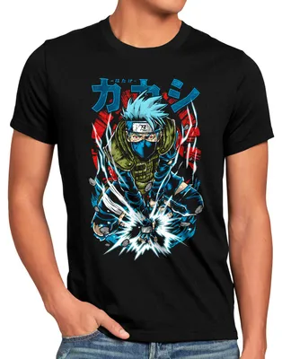 Produktbild von style3 Kakashi Power Herren T-Shirt ninja anime manga cosplay