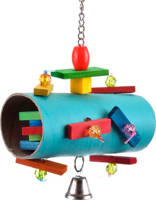 Produktbild von Barrel Vogelspielzeug · der Megaspielplatz für Graupapageien & Co.