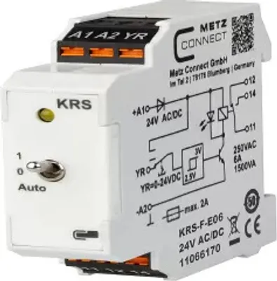 Immagine prodotto di Metz Connect Interruttore a soglia 24, 24 V/AC, V/DC (max) 1 inversore 11066170 1 pz.