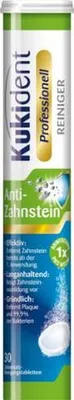 Produktbild von Kukident Professionell Anti-Zahnstein - 30 Zahnersatzreinigungstabletten