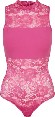 Produktbild von Urban Classics Ladies - Stretch Laces Body pink - M