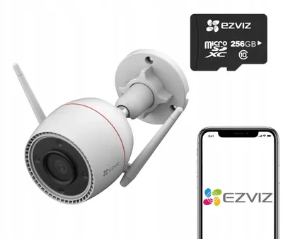 Produktbild von EZVIZ H3c 2K+ 4MP Außenkamera mit KI-Erkennung IP67