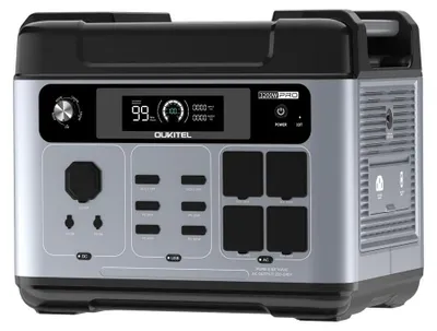 Produktbild von Powerstation P2001E Pro - Tragbarer Solargenerator - 3200W Notstromversorgung - 2048Wh LiFePO4 Akku - 220V EU Steckdosen - Für Zuhause & Camping