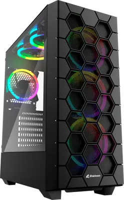 Produktbild von Sharkoon RGB HEX, Tower-Gehäuse, (Seitenteil aus gehärtetem Glas)