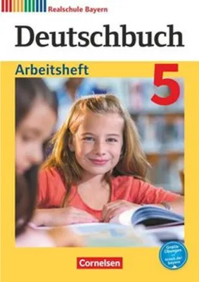 Immagine prodotto di Deutschbuch - Realschule Bayern 5. Jahrgangsstufe - Arbeitsheft mit Lösungen