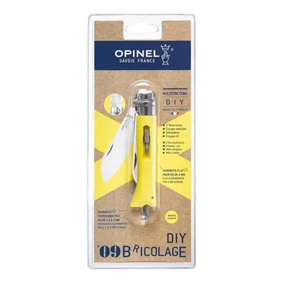Image de Opinel No 09 DIY Heimwerker Messer Gelb