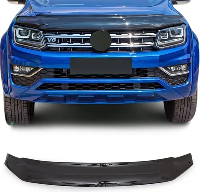 Produktbild von Motorhaube Deflektor Insekten Steinschlagschutz für VW Amarok 2010-2022 Dunkel