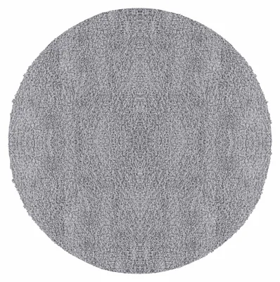 Immagine prodotto di Carpetsale24 Tappeto a Pelo Alto Shaggy Unito Moderno Morbido Soffice per Soggiorno Qualità Top Prezzo Vantaggioso, Dimensioni: 80 cm rotondo