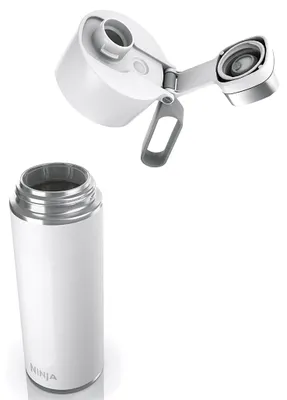 Image de NINJA Trinkflasche Thirsti 530ml weiß