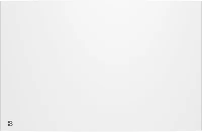 Productafbeelding van Bestherm BIA vaste elektrische radiator met droge inertie, gietijzer, 1500 W, horizontaal wit