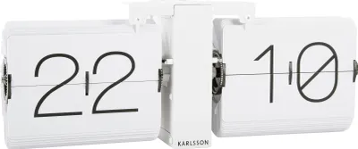 Obrázok produktu pre Karlsson KA5602WH - Flipové hodiny