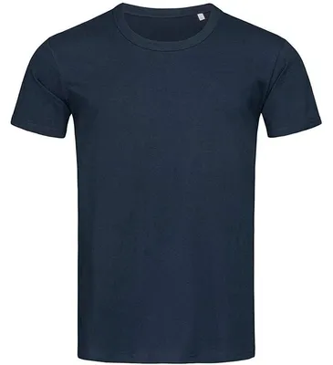 Image de T-shirt à col rond Stedman pour homme LT844 (S) (bleu marine)