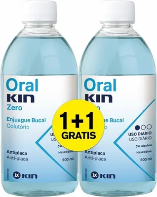 Immagine prodotto di ORALKIN ZERO ENJUAGUE BUCAL set 2 pz