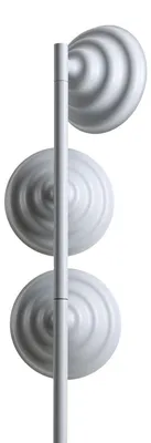 Produktbild von Stehlampe Metall G9 148 cm hoch Blaugrau 3-flammig Modern