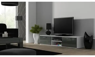 Productafbeelding van Cama SOHO RTV180BI/SZ TV-standaard en entertainmentcenter, 1 plank