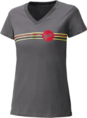 Image de Held Be Heroic T-Shirt pour femmes, gris/rouge, M