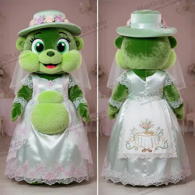 Obrázek produktu pro Svatební MASTICOT zelená gulašová maskot kostým