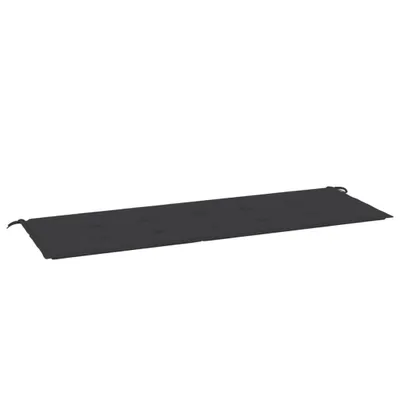 Immagine prodotto di vidaXL Cuscino per panchina da giardino nero 150x50x4 cm Tessuto Oxford