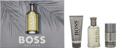 Produktbild von Edt Spray 100ml/Shower Gel 100ml/Deo Stick 75ml Hugo Boss Bottled Giftset