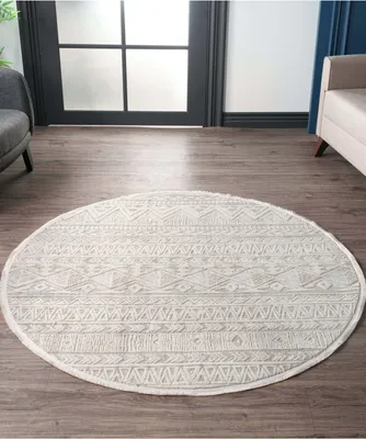 Produktbild von Conceptum Hypnose, Leo 2970 Y - Beige, Teppich, Beige, 120 x 120 cm