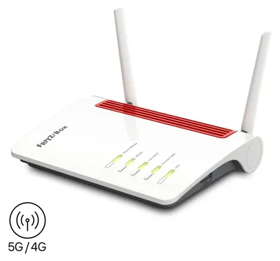Immagine prodotto di FRITZ!Box 6850 5G V2: modem per reti 5G/4G/3G, router Wi-Fi (velocità massima di 866 Mbit/s)