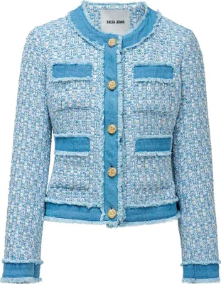 Produktbild von Salsa Jeans 21010385 Slim Fit Jacke Blau S Frau Blau S