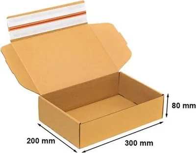 Zdjęcie produktu dla Karton Wykrojnikowy Pudełko Kartonowe Kartonik 300x200x80mm B320 F427