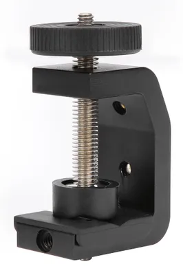 Produktbild von Aluminiumlegierung CShape Clip Feste Desktop-Klemme für Taschenlampenkamera-Stativständer