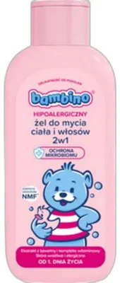 Zdjęcie produktu dla Żel do mycia ciała i włosów dla dzieci Bambino 400 ml