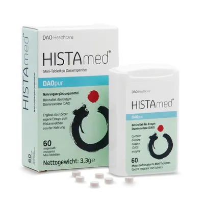 Produktbild von Histamed Daopur magensaftresistente Tabletten 60 St