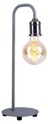Produktbild von Tischlampe, nickel matt, grau, Höhe 43,8 cm