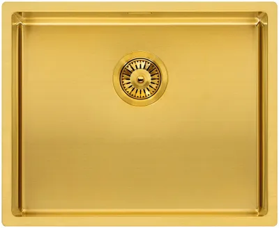 Produktbild von REGINOX Spüle MIAMI 50 x 40 in der Farbe GOLD / PVD-Beschichtung / Spülbecken