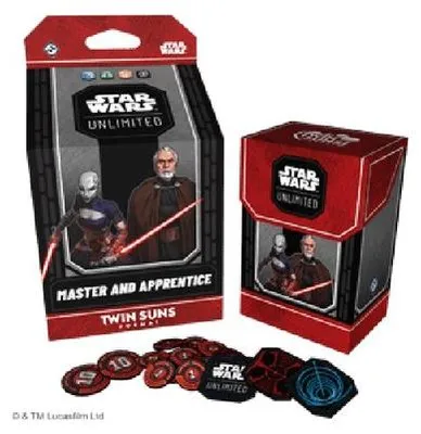 Immagine prodotto di Star Wars Unlimited TS26 Master and Apprentice: Count Dooku and Asajj Ventr