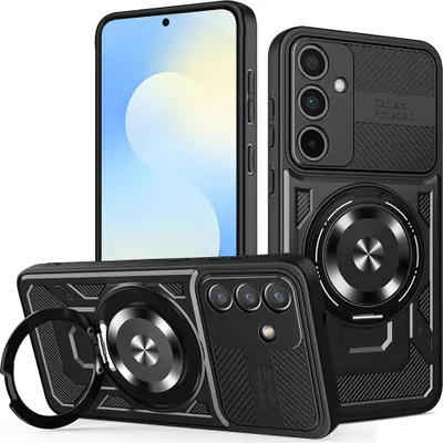 Obrázok produktu pre Techsuit - RuggedCam puzdro pre Samsung Galaxy S25 FE – čierne