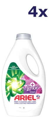 Produktbild von 4x Ariel Liquid – 30 sc 1,35 l – Waschmittel „Amethyst Flower“