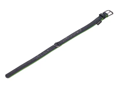 Produktbild von Nobby Pacific Deluxe, Hund, Standardkragen, Grün, Leder, Einfarbig, M-L