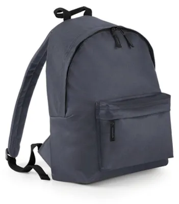 Produktbild von BagBase BG125 | Original Fashion Backpack / Rucksack | 31 x 42 x 21 cm - Farbe: Fuchsia/Graphite Grey - Größe: 31 x 42 x 21 cm