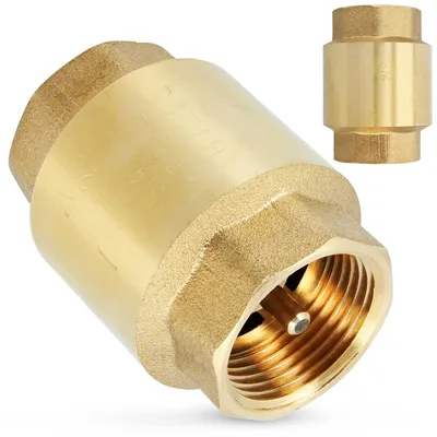Obrázek produktu pro TRCR Zpětný ventil 3/4'' mosazný pro vodovodní potrubí