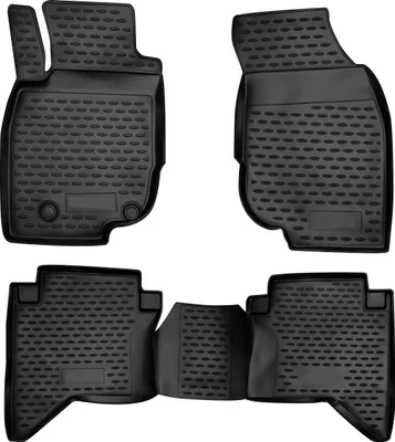 Zdjęcie produktu dla 2011-2015 Toyota Hilux dywaniki podłogowe TPE czarne 4 szt