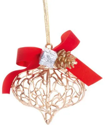 Produktbild von Dekoration WEIHNACHTEN, golden, 10x15 cm