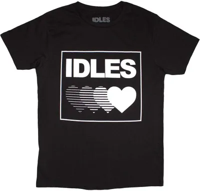 Immagine prodotto di Idles - T-shirt uomo/donna unisex RO11993 (XL) (Nero)
