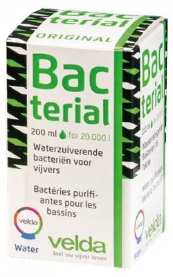 Produktbild von Velda Bacterial Teichbakterien Pulver 200 ml für 20.000 L Wasserqualität