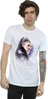 Produktbild von Star Wars: The Last Jedi - T-Shirt für Herren BI1222 (S) (Weiß)