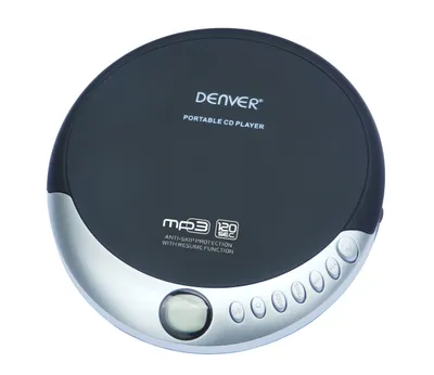 Produktbild von Denver, port. CD-Player, DMP-389, portabler CD-Player mit LCD-Display,