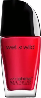 Produktbild von wet n wild Wild Shine Nail Color, 12,3 ml, Rot, Red Red, 476E, Färbung, Flasche