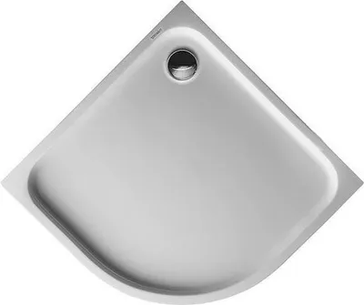 Produktbild von Viertelkreis-Duschwanne D-CODE mit Antislip, weiß 900x900x85mm 900 x 900 x 85 mm