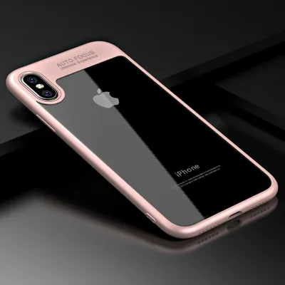 Produktbild von Apple iPhone X Auto Focus Cover Rosa